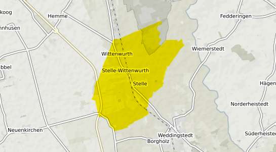 Immobilienpreisekarte Stelle Wittenwurth